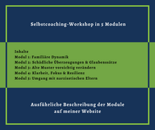 Lade das Bild in den Galerie-Viewer, Emotionale Unabhängigkeit von Eltern! Selbstcoaching-Workshop